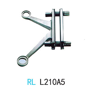 RLL210A4 2-Way Glass Fin Spider Fitting