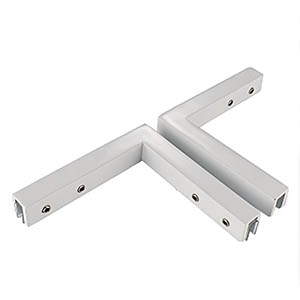 90-Degree Stainless Steel Glass-to-Glass Corner Clamp