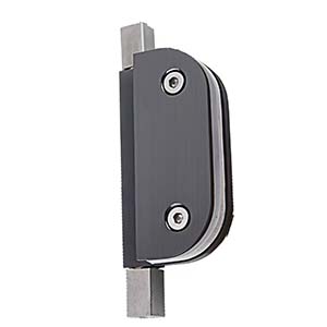 Stainless Steel Arc-Face Pivot Shower Door Hinge | Top & Bottom Mount | JC-077 / JC-078