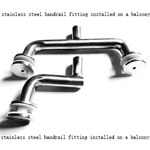 FS33 Stainless Steel Handrail Fitting – Durable Staircase & Balcony Connector for Indoor and Outdoor Use