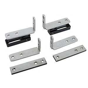 Heavy Duty Stainless Steel Shower Door Pivot Hinge for 8-12mm Glass | Model JC-A19