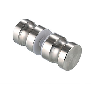 JC-223 Brushed Bathroom Handle – Stainless Steel for 8–12mm Glass