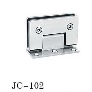 JC102 Stainless Steel Bathroom and Shower Glass Clamp 90 Degree Fixed Clamp