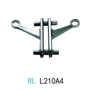 RLL210A4 2-Way Glass Fin Spider Fitting