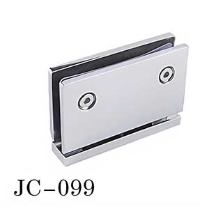 JC 097,099 Stainless Steel Bathroom and Shower Glass Clamp Fixed Clamp for 8 to 12mm Tempered Glass