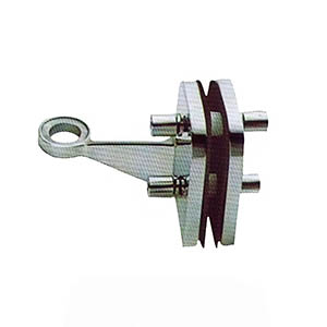 RL L220B2 Stainless Steel Single Arm Glass Fin Spider Fitting for Point-Supported Glazing