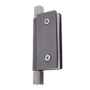 Stainless Steel Square-Face Pivot Shower Door Hinge | Top & Bottom Mount | JC-079 / JC-080
