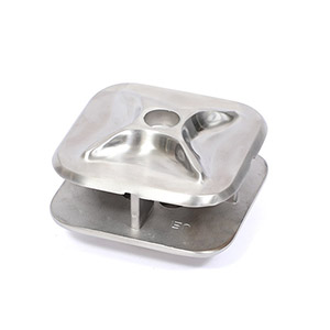 Stainless steel glass clamp J04