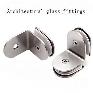 Stainless Steel Glass Clamp N203A 0 90 180 Fixed Fish Mouth Bracket for Glass Railings and Stair Handrails
