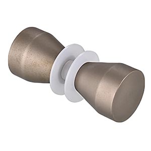 Modern Style Stainless Steel Back-to-Back Shower Door Knob JC-224