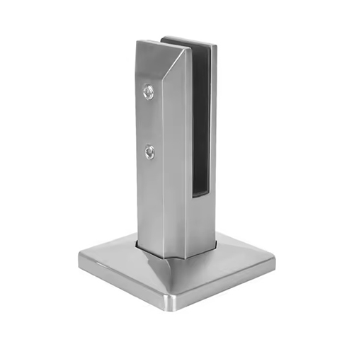 stainless steel square glass spigot