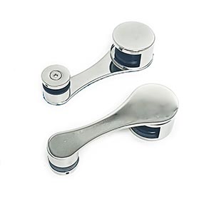 ZY-F48 Stainless Steel Shower Door Roller Teardrop Sliding Roller for Glass Door